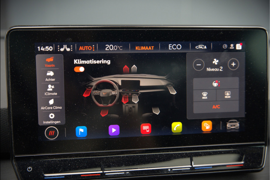 CUPRA Leon 1.4 e-Hybrid VZ Copper Edition | Panoramadak | Stoelverwarming | Stuurverwarming | Kuipstoelen | Camera | Adaptive Cruise Control | Keyless | Ambiance Verlichting | Apple Carplay |