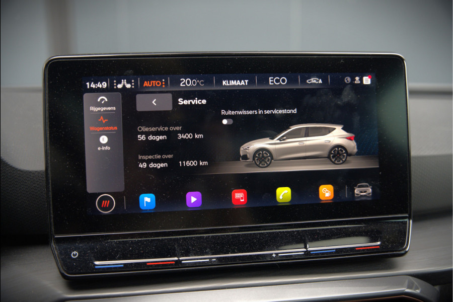 CUPRA Leon 1.4 e-Hybrid VZ Copper Edition | Panoramadak | Stoelverwarming | Stuurverwarming | Kuipstoelen | Camera | Adaptive Cruise Control | Keyless | Ambiance Verlichting | Apple Carplay |
