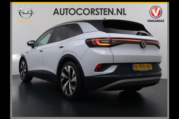Volkswagen ID.4 First 82kWh Trekhaak Warmtepomp SOH 90% Adap.Cruise Stoelverwarming Apple Carplay Android Auto Navi Ecc Camera Lmv 20" Voorruitverwarming Privacy Glas Led DAB 1.000KG Trekgewicht Origineel Nederlandse Auto