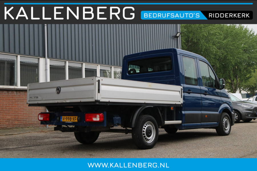 Volkswagen Crafter 35 2.0 TDI H2 DC / Pick up / open laadbak / 5 pers / Trekhaak