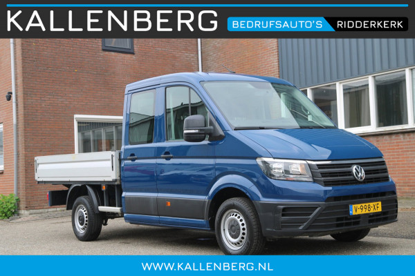 Volkswagen Crafter 35 2.0 TDI H2 DC / Pick up / open laadbak / 5 pers / Trekhaak