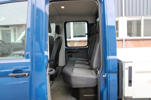 Volkswagen Crafter 35 2.0 TDI H2 DC / Pick up / open laadbak / 5 pers / Trekhaak