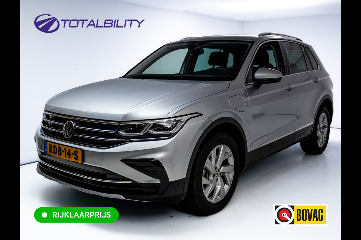 Volkswagen Tiguan 1.4 TSI eHybrid Business | Elec. Panoramadak | Stoel- & Stuurverwarming | Adap. Cruise | Elc. achterklep | All season banden, PDC V+A, IQ Led