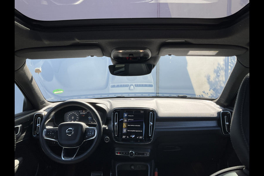 Volvo XC40 1.5 T4 Recharge R-Design Pano Leer H/K Camera Stoel/Stuurverw Led Carplay BOMVOL!