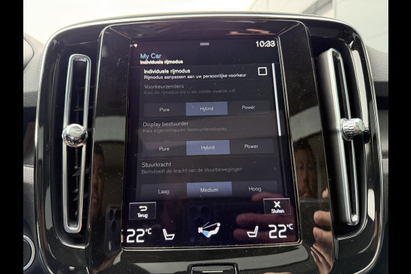 Volvo XC40 1.5 T4 Plug-in hybrid Ultimate Dark (Elektrisch Schuifdak - Trekhaak - Harman/Kardon - Leder incl verwarming/geheugen - Elektris