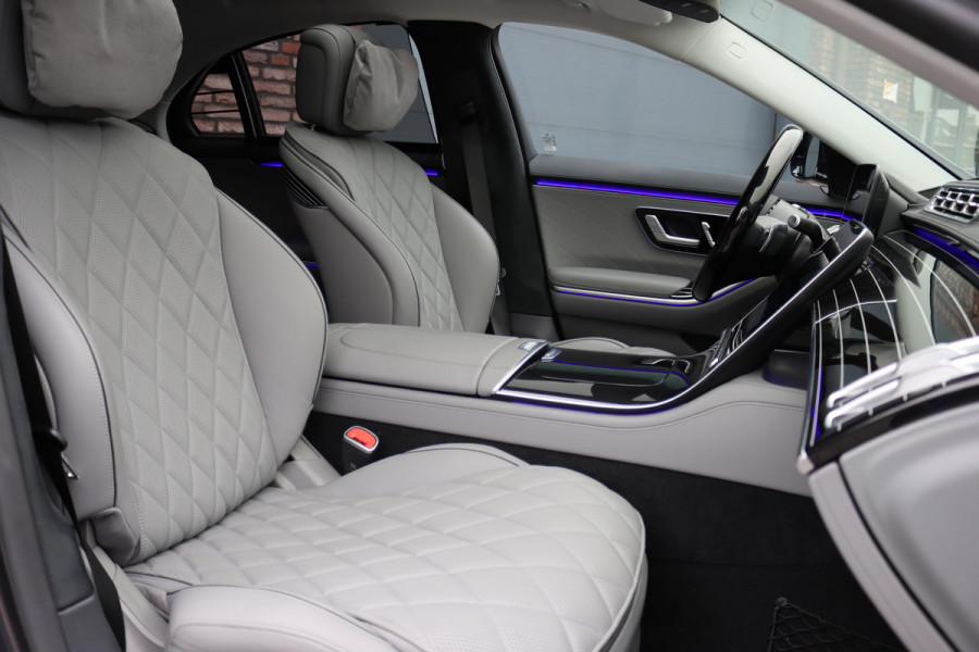 Mercedes-Benz S-Klasse 580 e 4MATIC AMG Line | Achterasbesturing | Luchtvering | Distronic+ | Massage | Exclusief Nappa Leder | Stoelventilatie V+A | HUD | Parfumering | Soft-Close | 3D-Display | Digital Light |