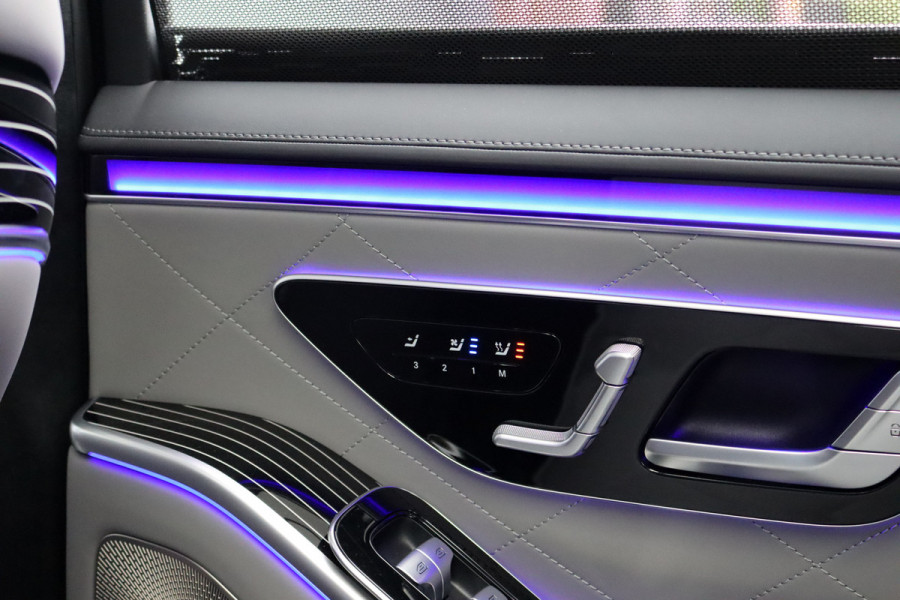 Mercedes-Benz S-Klasse 580 e 4MATIC AMG Line | Achterasbesturing | Luchtvering | Distronic+ | Massage | Exclusief Nappa Leder | Stoelventilatie V+A | HUD | Parfumering | Soft-Close | 3D-Display | Digital Light |