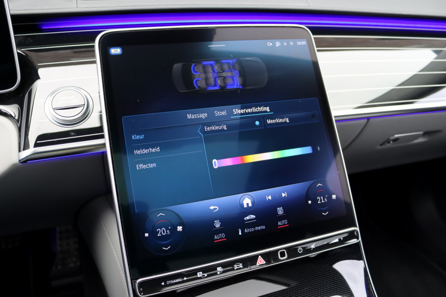 Mercedes-Benz S-Klasse 580 e 4MATIC AMG Line | Achterasbesturing | Luchtvering | Distronic+ | Massage | Exclusief Nappa Leder | Stoelventilatie V+A | HUD | Parfumering | Soft-Close | 3D-Display | Digital Light |