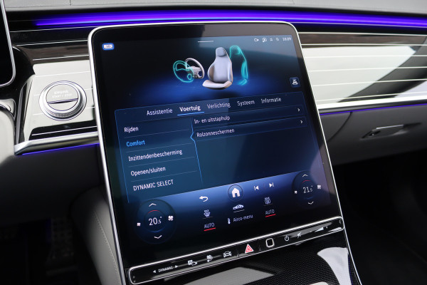 Mercedes-Benz S-Klasse 580 e 4MATIC AMG Line | Achterasbesturing | Luchtvering | Distronic+ | Massage | Exclusief Nappa Leder | Stoelventilatie V+A | HUD | Parfumering | Soft-Close | 3D-Display | Digital Light |