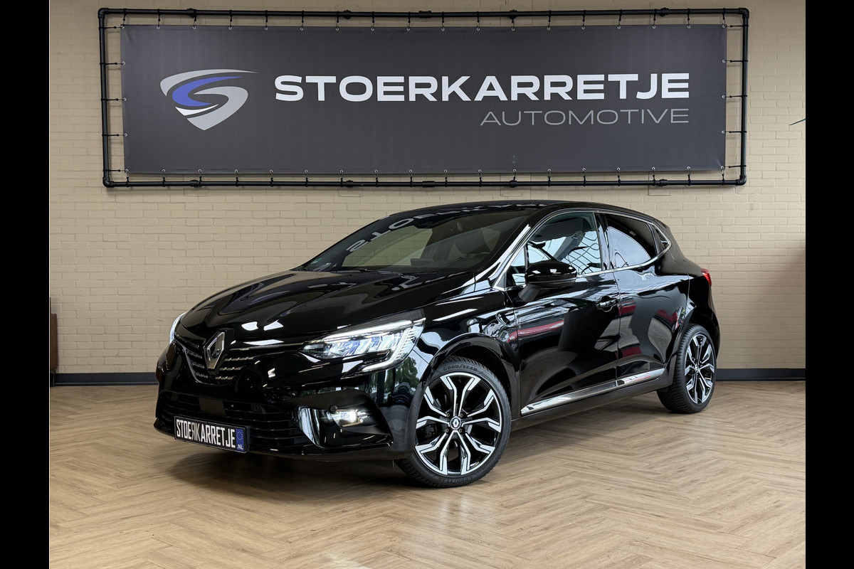 Renault Clio 1.0 TCe 92pk Aut | Intens | Groot Navi | Bose | 17" | Dode hoek | 360 | Stoel & Stuur verwarming | Volledig Renault Dealer onderhouden!