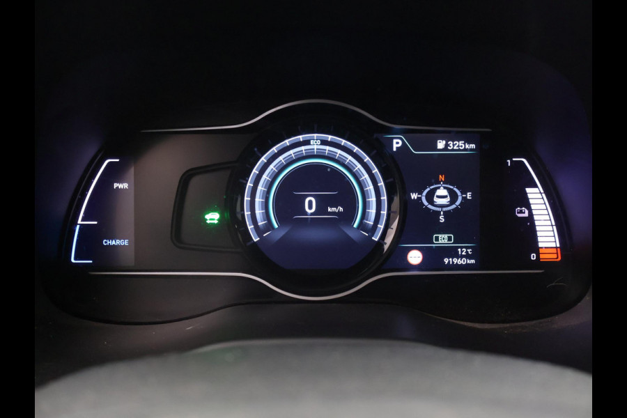 Hyundai Kona EV PREMIUM SKY 64 kWh 100% SOH *CERAMIC BLUE* + SCHUIFDAK | STOELVERW. V+A | STOELVENTILATIE | KRELL