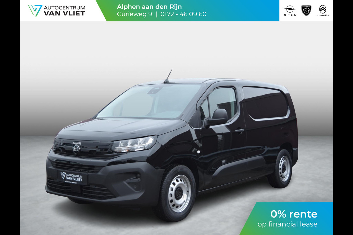 Peugeot e-Partner L2 50 kWh | 0% rente | tot 8 jaar garantie | camera | Apple Carplay | laadruimtebetimmering | Comfort stoel | Eco LED koplampen | rijklaarprijs