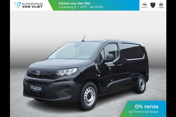 Peugeot e-Partner L2 50 kWh | 0% rente | tot 8 jaar garantie | camera | Apple Carplay | laadruimtebetimmering | Comfort stoel | Eco LED koplampen | rijklaarprijs