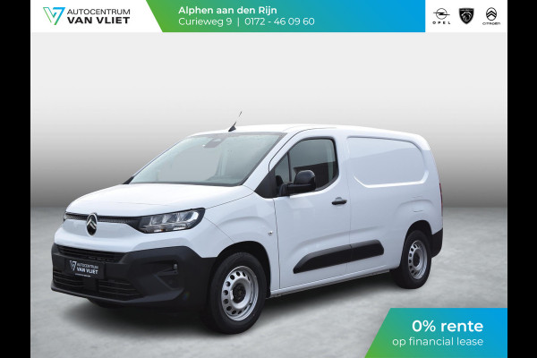 Citroën E-Berlingo L2 50 kWh | 0% rente | tot 8 jaar garantie | camera | betimmering | Apple Carplay | warmtepomp | Comfort stoel | Eco LED koplampen | rijklaarprijs