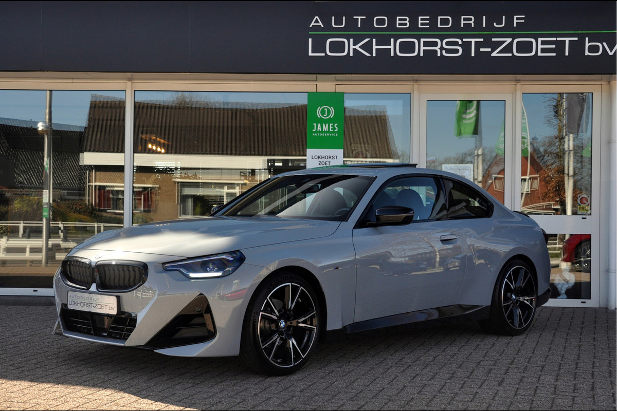 BMW 2 Serie Coupé 220i High Executive | Brooklyn Grey | Schuifdak