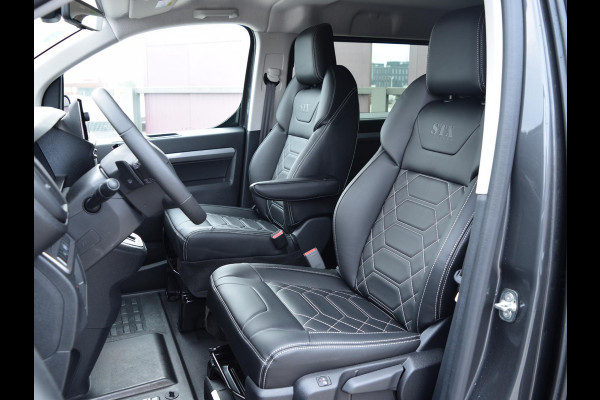 Peugeot e-Expert Dubbele Cabine 75kWh | STX Sport | Lederen bekleding | Spoilerpakket | 18 inch Lichtmetalen velgen | Rondom Camera's | Mooiste bus van NL (!)
