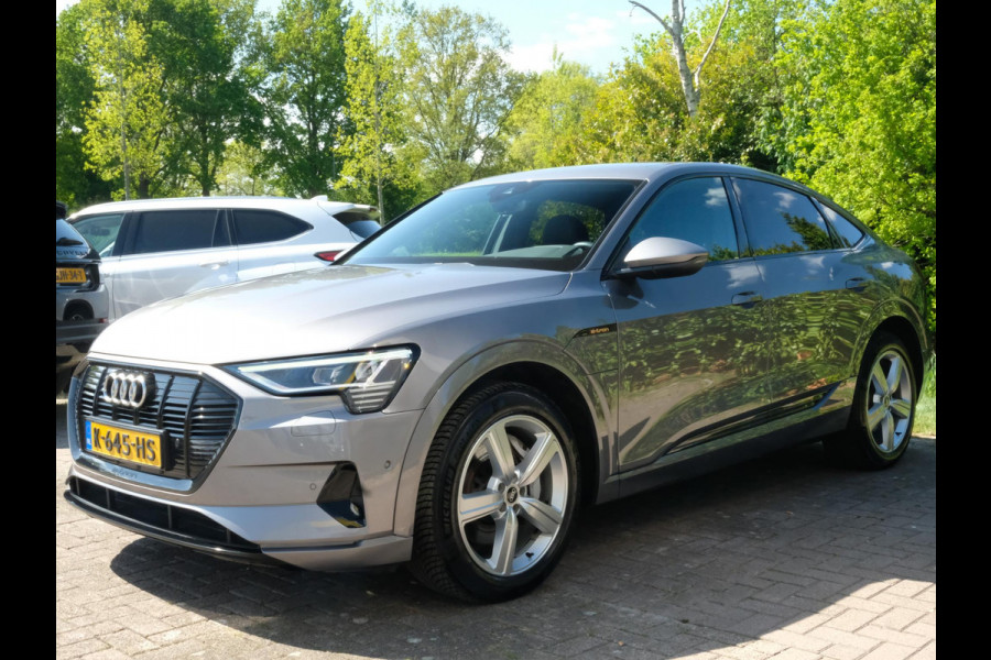 Audi e-tron Sportback 55 quattro Business edition 95 kWh | 408 PK | Elektrische klep | Camera | Memory | Luchtvering | Navigatie | Stoelverwarming |