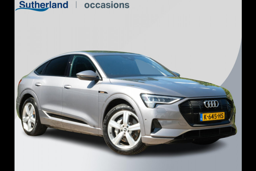 Audi e-tron Sportback 55 quattro Business edition 95 kWh | 408 PK | Elektrische klep | Camera | Memory | Luchtvering | Navigatie | Stoelverwarming |