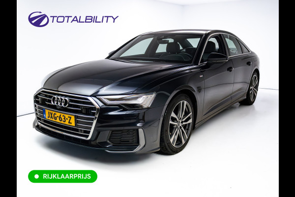 Audi A6 Limousine 50 TFSI e quattro S-Line | Panoramadak | Voorstoelen- & achterbank verwarmd | Camera | Adaptieve Cruise | Electrische trekhaak, Electrische achterklep, Matrix Led