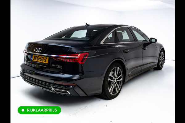 Audi A6 Limousine 50 TFSI e quattro S-Line | Panoramadak | Voorstoelen- & achterbank verwarmd | Camera | Adaptieve Cruise | Electrische trekhaak, Electrische achterklep, Matrix Led