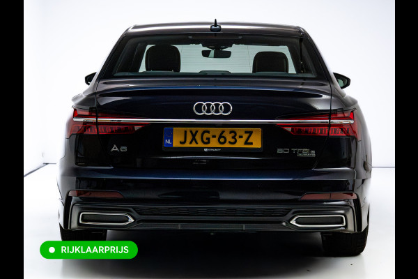 Audi A6 Limousine 50 TFSI e quattro S-Line | Panoramadak | Voorstoelen- & achterbank verwarmd | Camera | Adaptieve Cruise | Electrische trekhaak, Electrische achterklep, Matrix Led
