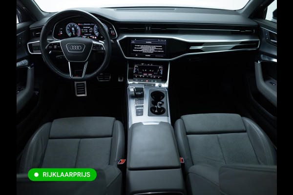 Audi A6 Limousine 50 TFSI e quattro S-Line | Panoramadak | Voorstoelen- & achterbank verwarmd | Camera | Adaptieve Cruise | Electrische trekhaak, Electrische achterklep, Matrix Led