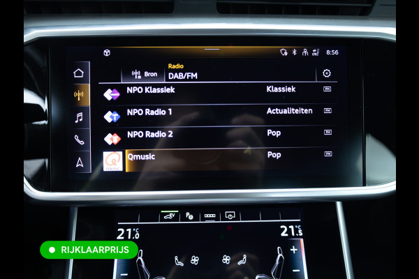 Audi A6 Limousine 50 TFSI e quattro S-Line | Panoramadak | Voorstoelen- & achterbank verwarmd | Camera | Adaptieve Cruise | Electrische trekhaak, Electrische achterklep, Matrix Led