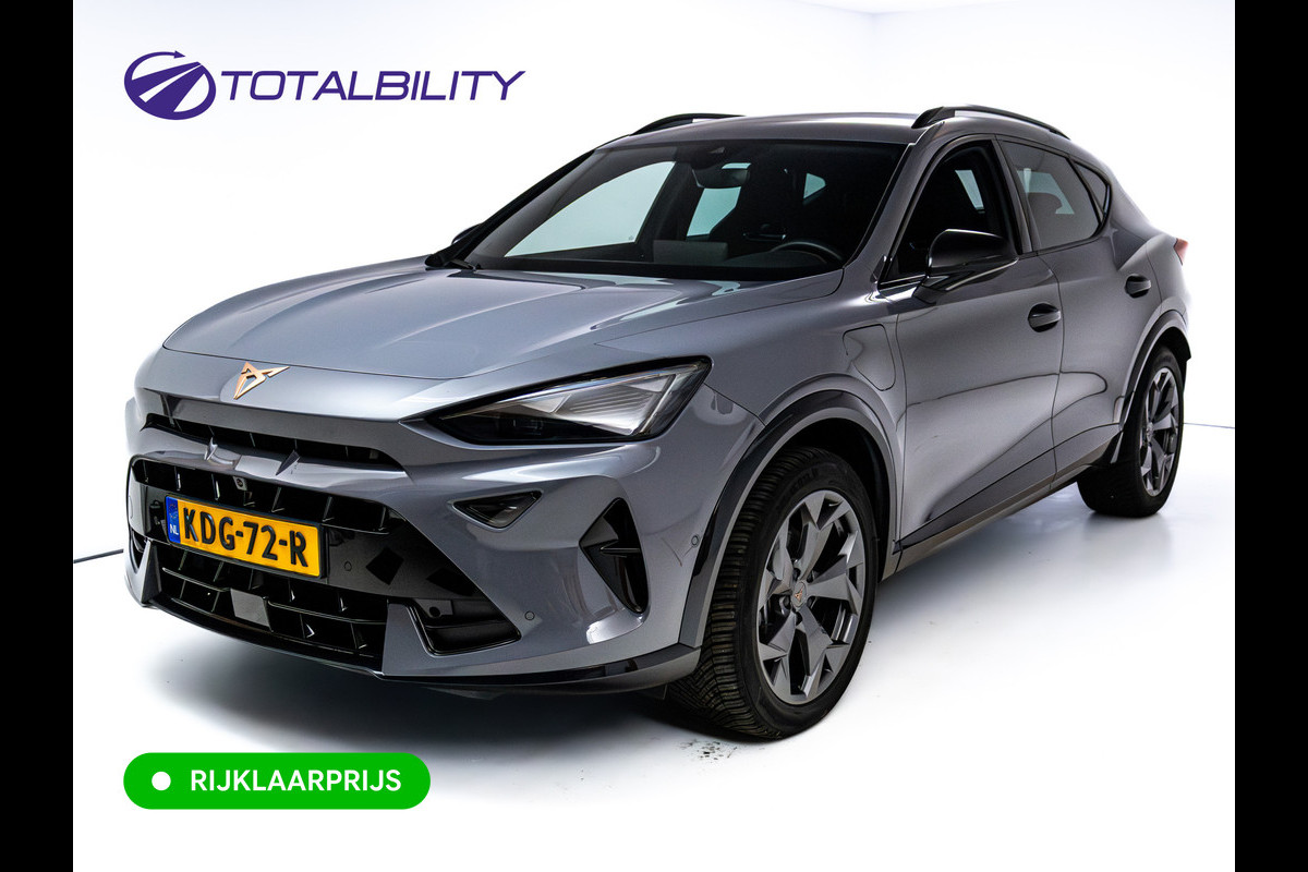 CUPRA Formentor 1.5 TSI e-Hybrid 204 PK | El.verst. stoel met geheugen | Stoel- stuurverw. | 360 camera | Facelift | Adaptive cruise, Travel-assist'Navigatie, Aplle carplay/Android auto, All-season
