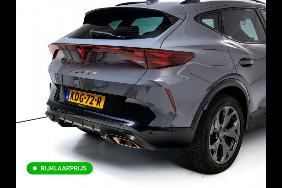 CUPRA Formentor 1.5 TSI e-Hybrid 204 PK | El.verst. stoel met geheugen | Stoel- stuurverw. | 360 camera | Facelift | Adaptive cruise, Travel-assist'Navigatie, Aplle carplay/Android auto, All-season