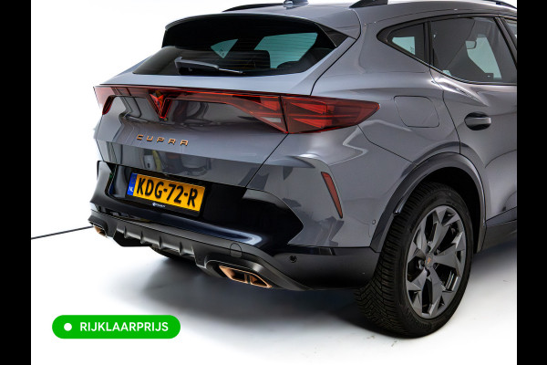 CUPRA Formentor 1.5 TSI e-Hybrid 204 PK | El.verst. stoel met geheugen | Stoel- stuurverw. | 360 camera | Facelift | Adaptive cruise, Travel-assist'Navigatie, Aplle carplay/Android auto, All-season