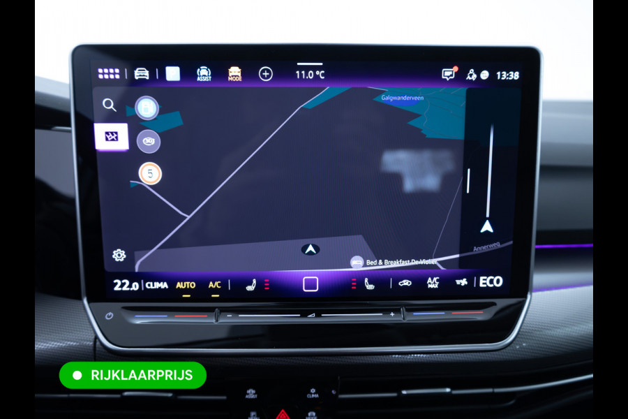 Volkswagen Golf 1.5 eHybrid Style Edition | Nw. model | Elec. Panoramadak | Stoel- & Stuurverwarming | Adap. Cruise | 360 Camera, Headup Display, Ergo Active Stoel met massage, Sfeerverlichting IQ Led