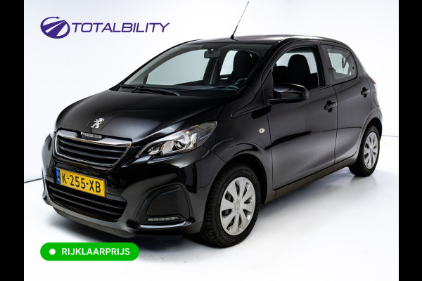Peugeot 108 1.0 e-VTi Active 73 PK | Airconditioning | BT Telefoon & Audio | DAB | Led Dagrijverlichting | Zwart met. | Multifunctioneel stuurwiel, Centrale vergrendeling met afstandsbediening