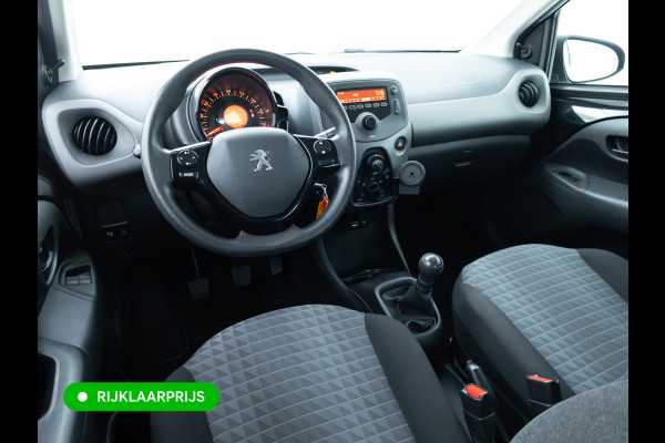 Peugeot 108 1.0 e-VTi Active 73 PK | Airconditioning | BT Telefoon & Audio | DAB | Led Dagrijverlichting | Zwart met. | Multifunctioneel stuurwiel, Centrale vergrendeling met afstandsbediening
