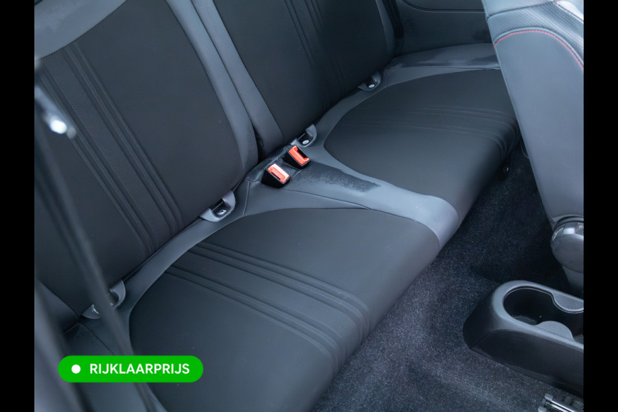 Fiat 500 1.0 Hybrid Sport Verde Portofino | 1/2 Leder/stof | Panodak | Led+ | Uconnect | Airco, Lederen MF stuurwiel, PDC achter, 16" velgen