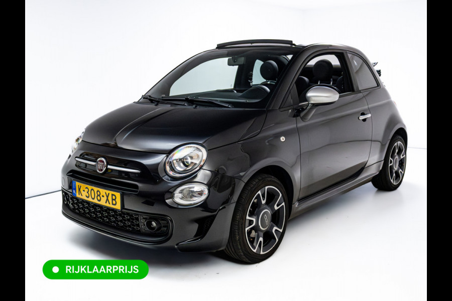 Fiat 500C 1.0 Hybrid Rockstar | Beats audio | Climate control | Cruise | Electrische cabrio kap | Apple Carplay, Android auto | PDC achter, Electrische ramen voor