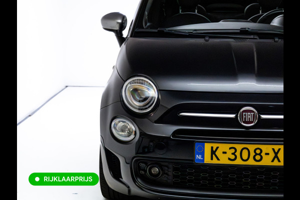 Fiat 500C 1.0 Hybrid Rockstar | Beats audio | Climate control | Cruise | Electrische cabrio kap | Apple Carplay, Android auto | PDC achter, Electrische ramen voor