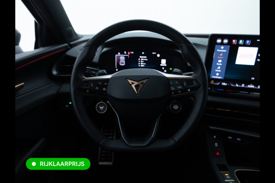 CUPRA Terramar 1.5 TSI e-Hybrid Business | Elec. stoel(en) met geheugen | Stoel- & Stuurverw. | Elec. achterklep | 360 Camera | Travel assist, Sfeerverlichting, Navigatie, App. connect, All season banden, Adap. Cruise