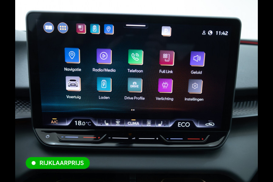 CUPRA Terramar 1.5 TSI e-Hybrid Business | Elec. stoel(en) met geheugen | Stoel- & Stuurverw. | Elec. achterklep | 360 Camera | Travel assist, Sfeerverlichting, Navigatie, App. connect, All season banden, Adap. Cruise