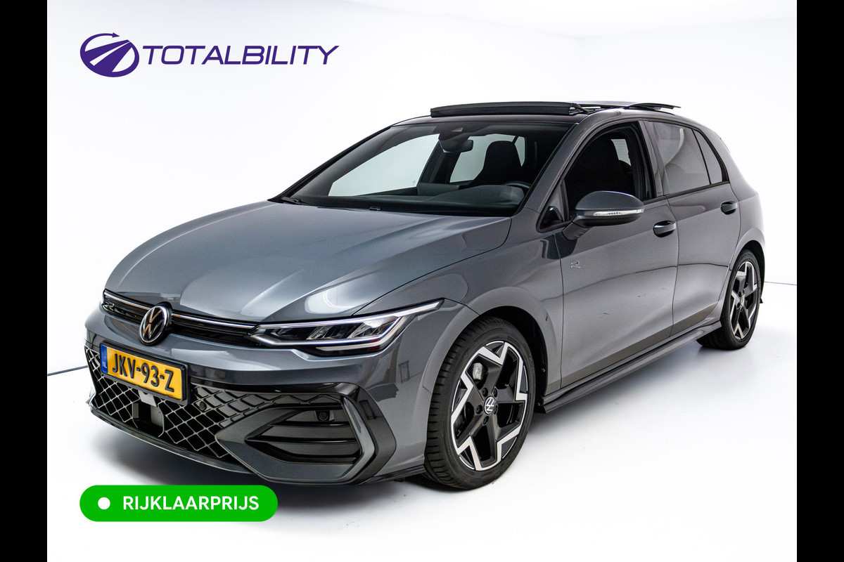 Volkswagen Golf 1.5 eTSI R-Line Edition | Panoramadak | Elect. Trekhaak | Stoel- & Stuurverw. | Adap. Cruise | Achteruitrijcamera, Apple Carplay, Android auto