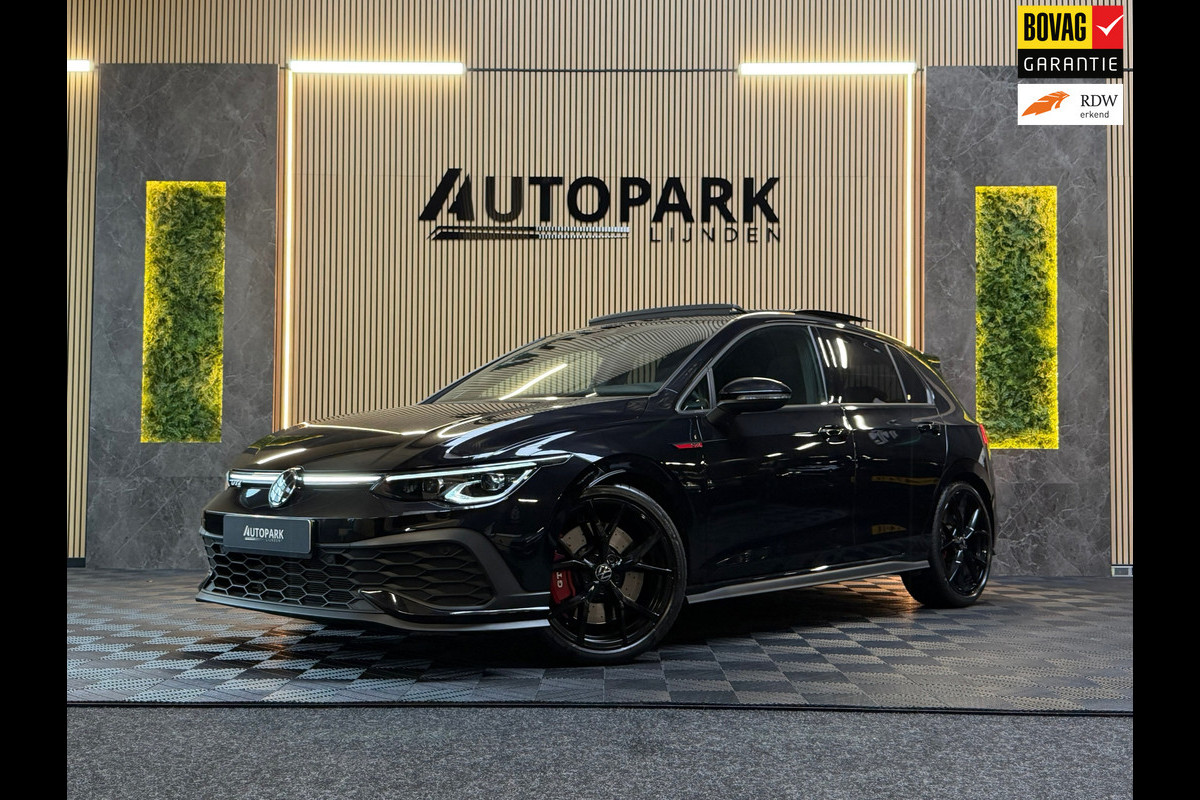 Volkswagen Golf GERESERVEERD! 2.0 TSI GTI CLUBSPORT|PANO|IQLIGHTS|VIRTUAL|SFEERVERLICHTING|2023|300PK|BLACK ON BLACK|