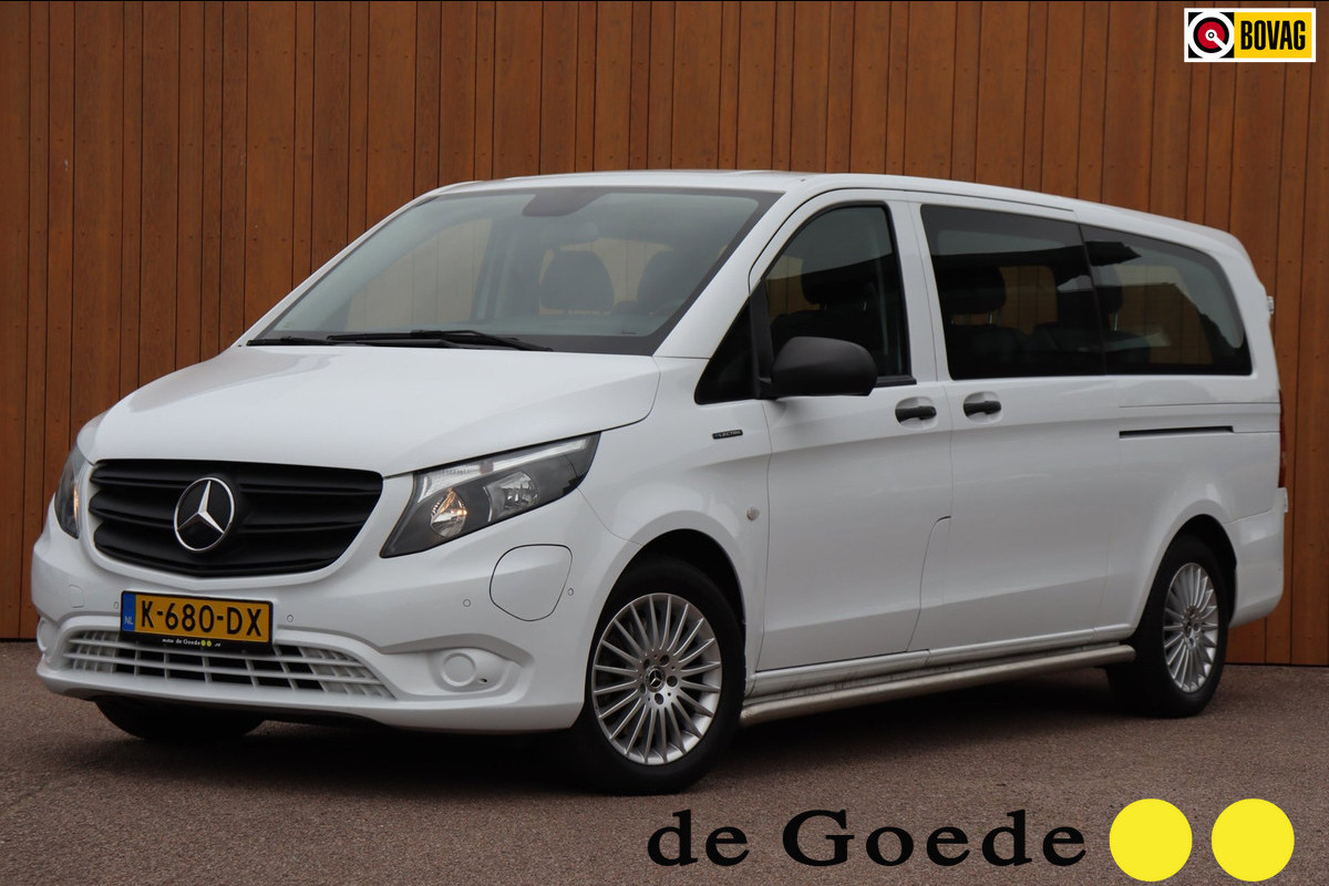 Mercedes-Benz EVITO TOURER PRO L3 90 kWh 350km 9-persoons 39.620,ex. l-vloerrail el.schuifdeuren snelladen leer+vw