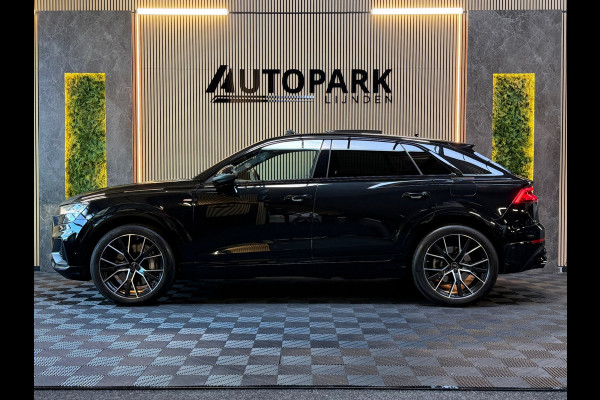 Audi Q8 55 TFSI e quattro 3X S-LINE |PANO|B&O|SOFTCLOSE|MATRIX|360 CAM|KEYLESS|LUCHTVERING|SFEERVERLICHTING|DEALER ONDERHOUDEN|VOL