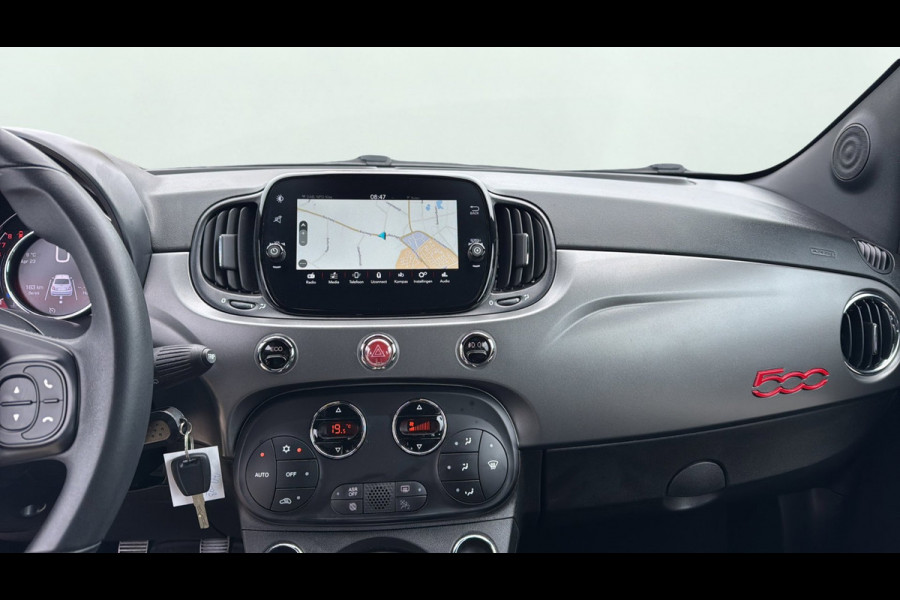 Fiat 500 0.9 TwinAir Turbo Sport 70425 KM NAVI HALF LEDER CLIMAAT CONTROL SPORT PAKKET CARPLAY/ANDROID AUTO