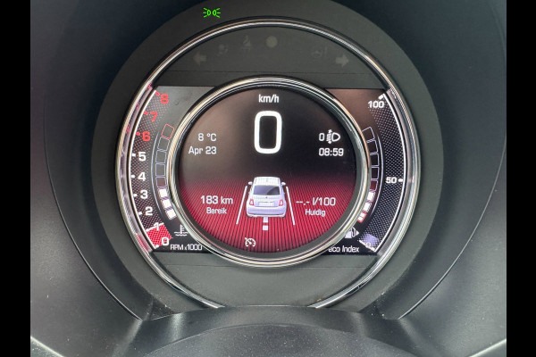 Fiat 500 0.9 TwinAir Turbo Sport 70425 KM NAVI HALF LEDER CLIMAAT CONTROL SPORT PAKKET CARPLAY/ANDROID AUTO