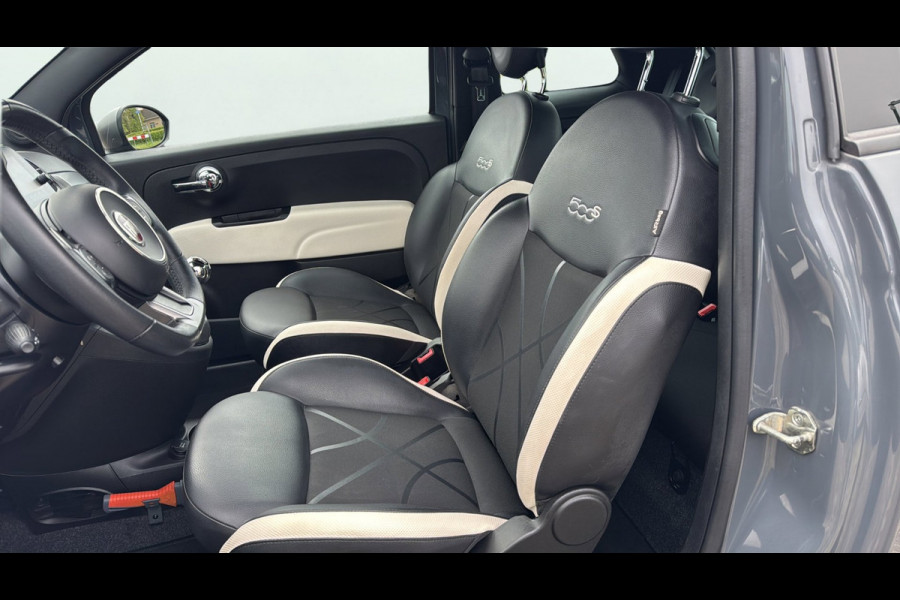 Fiat 500 0.9 TwinAir Turbo Sport 70425 KM NAVI HALF LEDER CLIMAAT CONTROL SPORT PAKKET CARPLAY/ANDROID AUTO