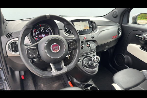 Fiat 500 0.9 TwinAir Turbo Sport 70425 KM NAVI HALF LEDER CLIMAAT CONTROL SPORT PAKKET CARPLAY/ANDROID AUTO