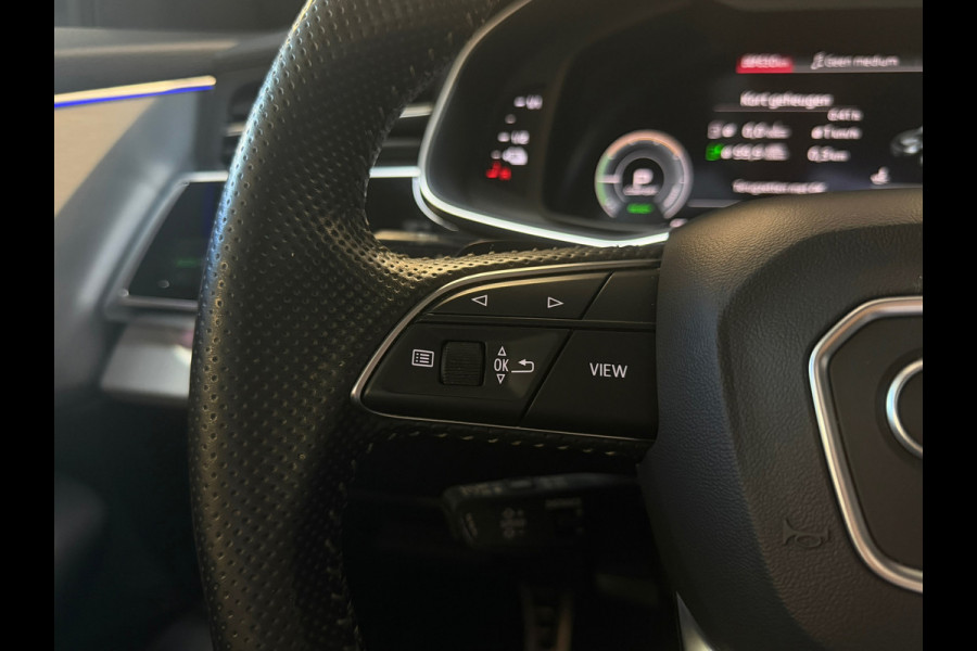 Audi Q8 55 TFSI e quattro 3X S-LINE |PANO|B&O|SOFTCLOSE|MATRIX|360 CAM|KEYLESS|LUCHTVERING|SFEERVERLICHTING|DEALER ONDERHOUDEN|VOL