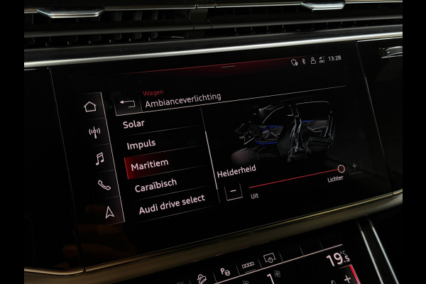 Audi Q8 55 TFSI e quattro 3X S-LINE |PANO|B&O|SOFTCLOSE|MATRIX|360 CAM|KEYLESS|LUCHTVERING|SFEERVERLICHTING|DEALER ONDERHOUDEN|VOL