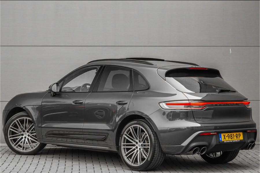 Porsche Macan 2.0 T Luchtv Burmester Sport Chrono ACC Stuurverw 21"