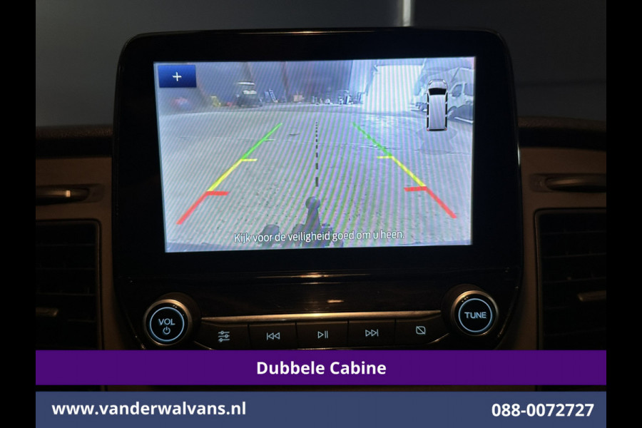 Ford Transit Custom 2.0 TDCI 130pk L2H1 Dubbele Cabine Euro6 Airco | 6-Zits | Camera | Apple Carplay | Xenon | Cruisecontrol Android Auto, 2800kg Trekhaak, Parkeersensoren, Verwarmde voorruit, Stoelverwarming, Achterklep